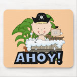Bathtub Pirates - Blond Boy Tshirts and Gifts Mouse Pads