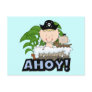 Bathtub Pirates - Blond Boy Tshirts and Gifts Postcard