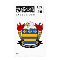 Bathurst Family Crest stamps