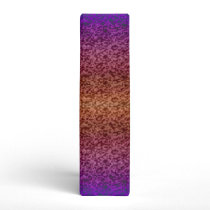 Batik Binder Purple, Pink, Brown, Orange & Gold by Heard_ Batik Binder Purple, Pink, Brown, Orange & Gold