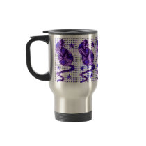 Batik Cat mugs by Jaenne Batik Cat mugs