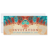 Batik Exotic Birthday / Special Occasion Invitatio invitation