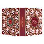 Batik Floral Pattern Album Binder