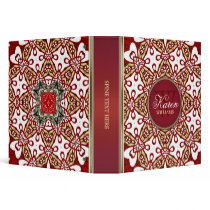 Batik Floral Pattern Album Binder