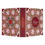 Batik Floral Pattern Album Binder