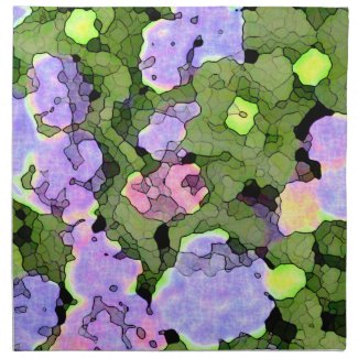 Batik Hydrangea Alt (Set of 4 Napkins)