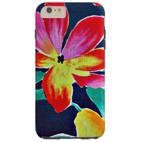 Batik pattern, tropical colors, iPhone 6 Plus case