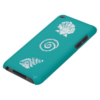 Batik Sea Shells iPod Case Mate