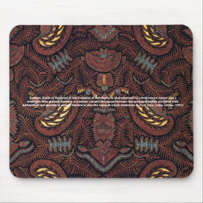 Batik Semeru Mouse Mat by galeriindonesia