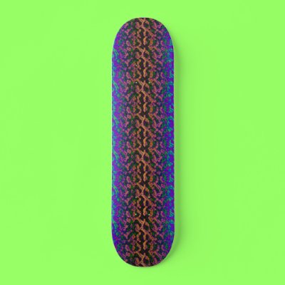 Batik Skateboard by odd_eyed