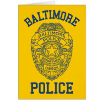 Batimore Police Maryland cards