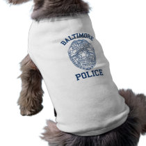Batimore Police Maryland pet clothing