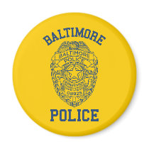 Batimore Police Maryland magnets