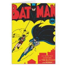 Batman #1 Comic Greeting Cards
