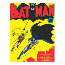 Batman #1 Comic Postcards
