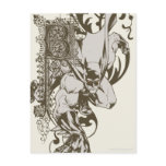 Batman and Decorated Letter B Post Card