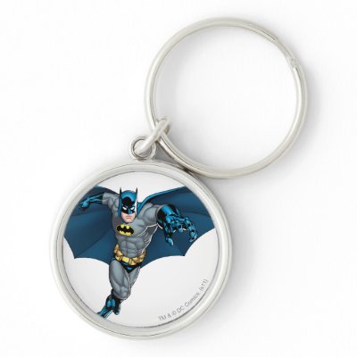 Batman and Joker with Cards keychains