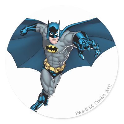 Batman and Joker with Cards stickers
