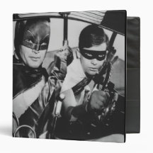 Batman and Robin In Batmobile Vinyl Binders