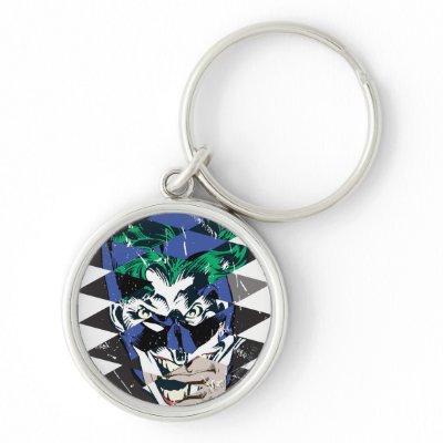Batman and The Joker Collage keychains