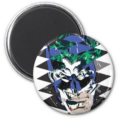 Batman and The Joker Collage magnets