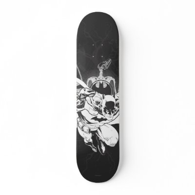 Batman and tree design skateboards