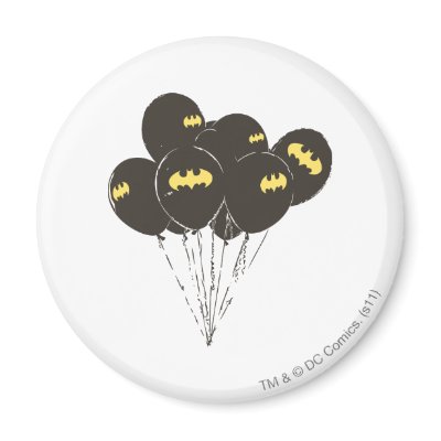 Batman Balloons Magnet by batman