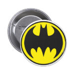 Batman Bat Logo Circle Button