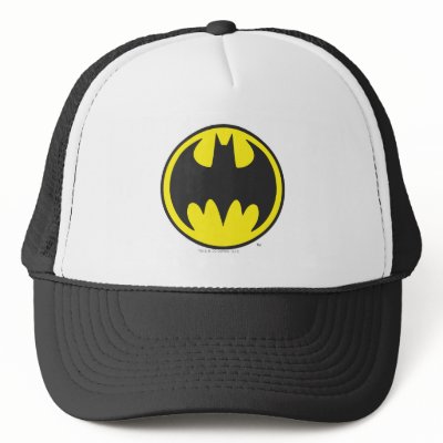 Batman Bat Logo Circle hats
