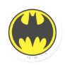 Batman Bat Logo Circle Stickers