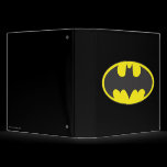 Batman Bat Logo Oval 3 Ring Binder