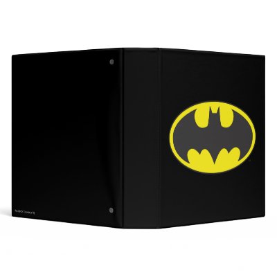 Batman Bat Logo Oval binders