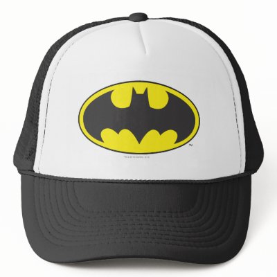 Batman Bat Logo Oval hats