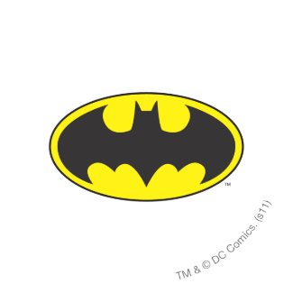 Batman Bat Logo Oval magnet