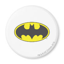 Batman Bat Logo Oval Fridge Magnets