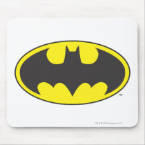 Batman Bat Logo Oval Mousepad
