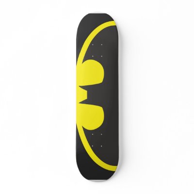 Batman Bat Logo Oval skateboards