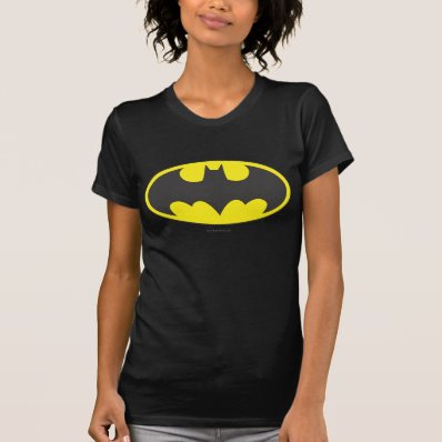 Batman Bat Logo Oval Tee Shirt