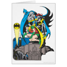 Batman/Batgirl/Robin Greeting Cards