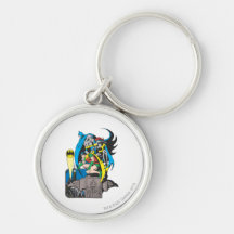 Batman/Batgirl/Robin Key Chain