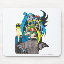 Batman/Batgirl/Robin Mousepads