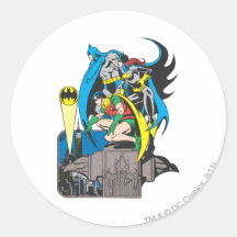 Batman/Batgirl/Robin Stickers