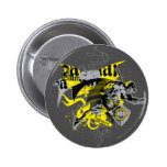 Batman Black and Yellow Collage Pin