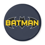 Batman Black and Yellow Logo Magnets