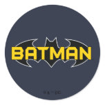 Batman Black and Yellow Logo Sticker