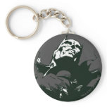 Batman Black & White Graffiti Stencil Key Chain