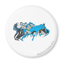 Batman/Bruce Transformation Fridge Magnet