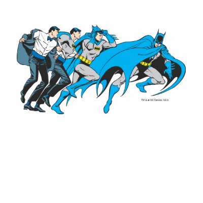 Batman/Bruce Transformation t-shirts