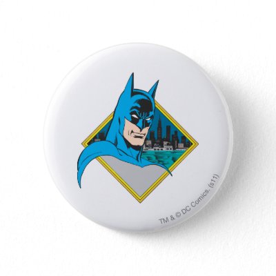 Batman Bust buttons