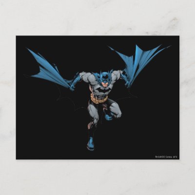 Batman Cape like wings postcards